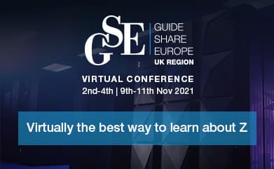 The GSE UK Virtual Conference has 10 vendor sponsors for 2021: IBM, BMC and Broadcom are Platinum Sponsors; Micro Focus is a Gold Sponsor; Luminex, SMT Data and Beta Systems are Silver Sponsors; and MainTegrity, Rocket, Zetaly and Macro 4 are Session Sponsors.